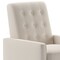 Flash Furniture Ezra Mid-Century Modern LeatherSoft Upholstered Button Tufted Pushback Recliner in Cream SG-SX-80415N-CRM-GG - alternate 5